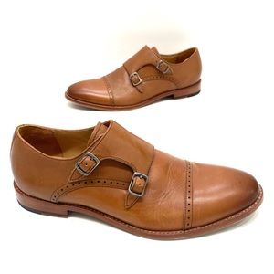 Warfield Grand Reed double monk strap shoes 9.5